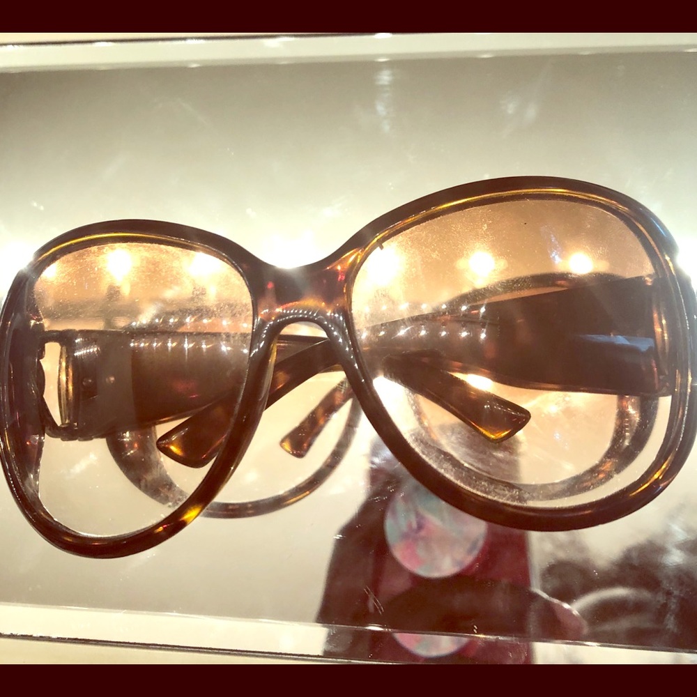 Gucci Tortoise Horsebit Sunglasses